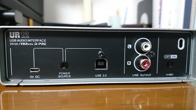 Ur12 私の録音環境のご紹介part1 オーディオインターフェイス編 Steinberg おかりんガジェット活動